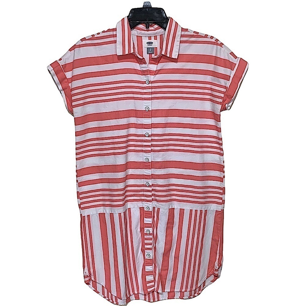 𝅺OLD Navy Striped Shirt Dress Size XS